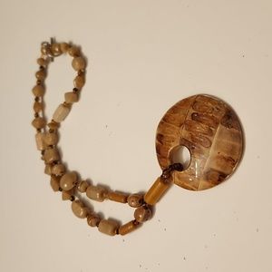 Hand Crafted glass beaded necklace